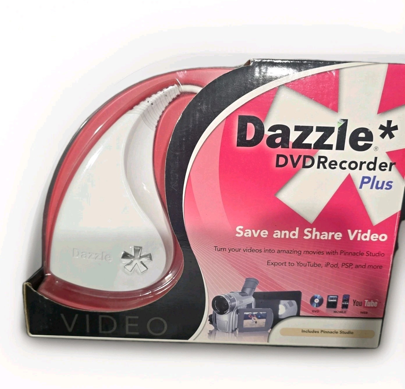 Dazzle Dvd Recorder Plus (untested)device ,disk , Manual#78