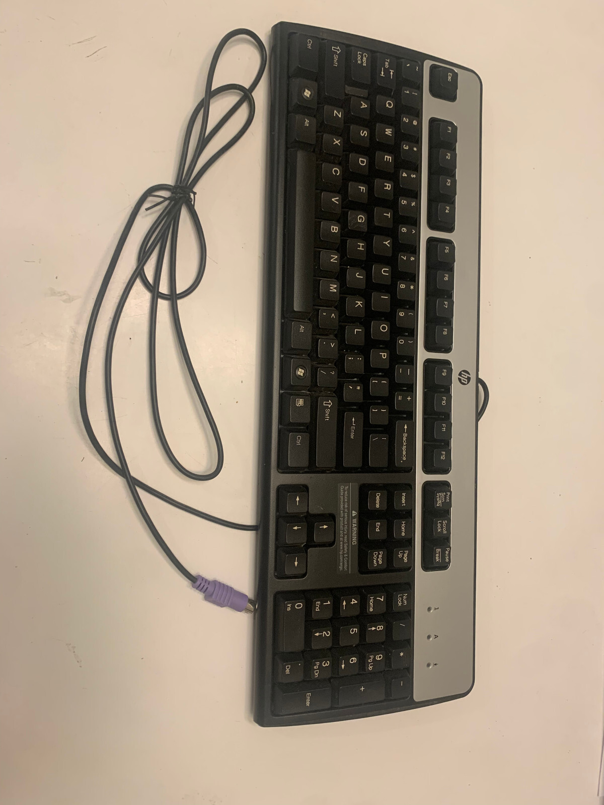 Dell KB-0316 Black Keyboard - Good Condition; Never Used