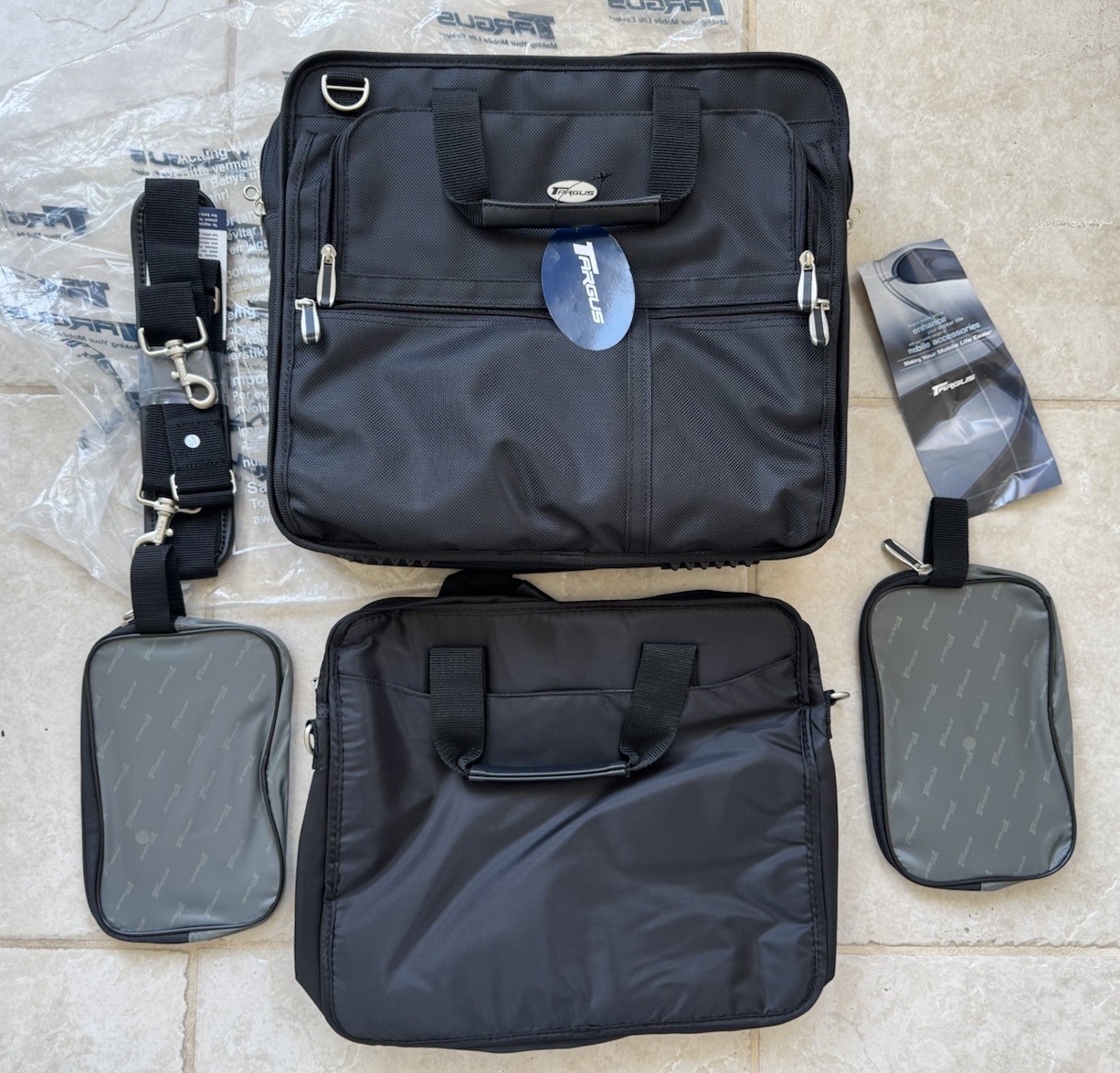 NEW: Targus CUCT01A Global Executive Laptop Briefcase Kit