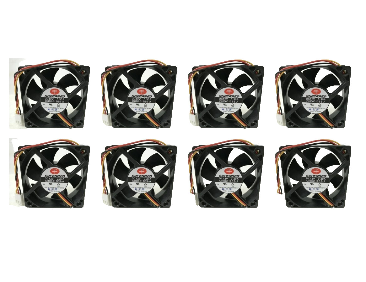 Superred CHD6012ES-A | 60mm x 20mm, DC 12V 0.30A 3-Wire | Lot 8 | NEW | WARRANTY