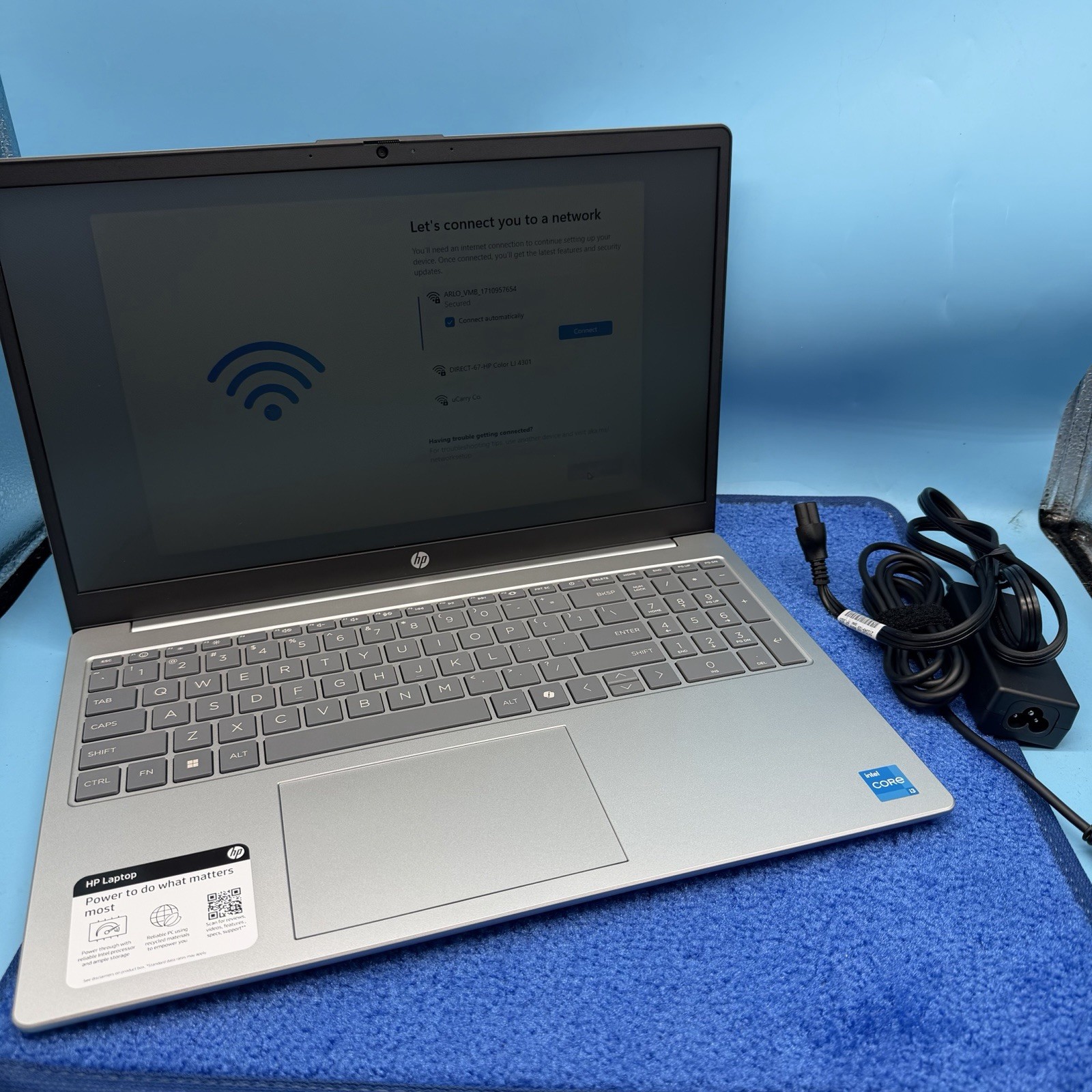 HP 15.6" HD Intel i3-N305, 8GB, 128GB UFS, Windows 11 Silver