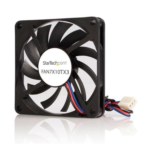 Startech FAN7X10TX3 70mm x 10mm Dual Ball Bearing CPU Cooler Fan replacement