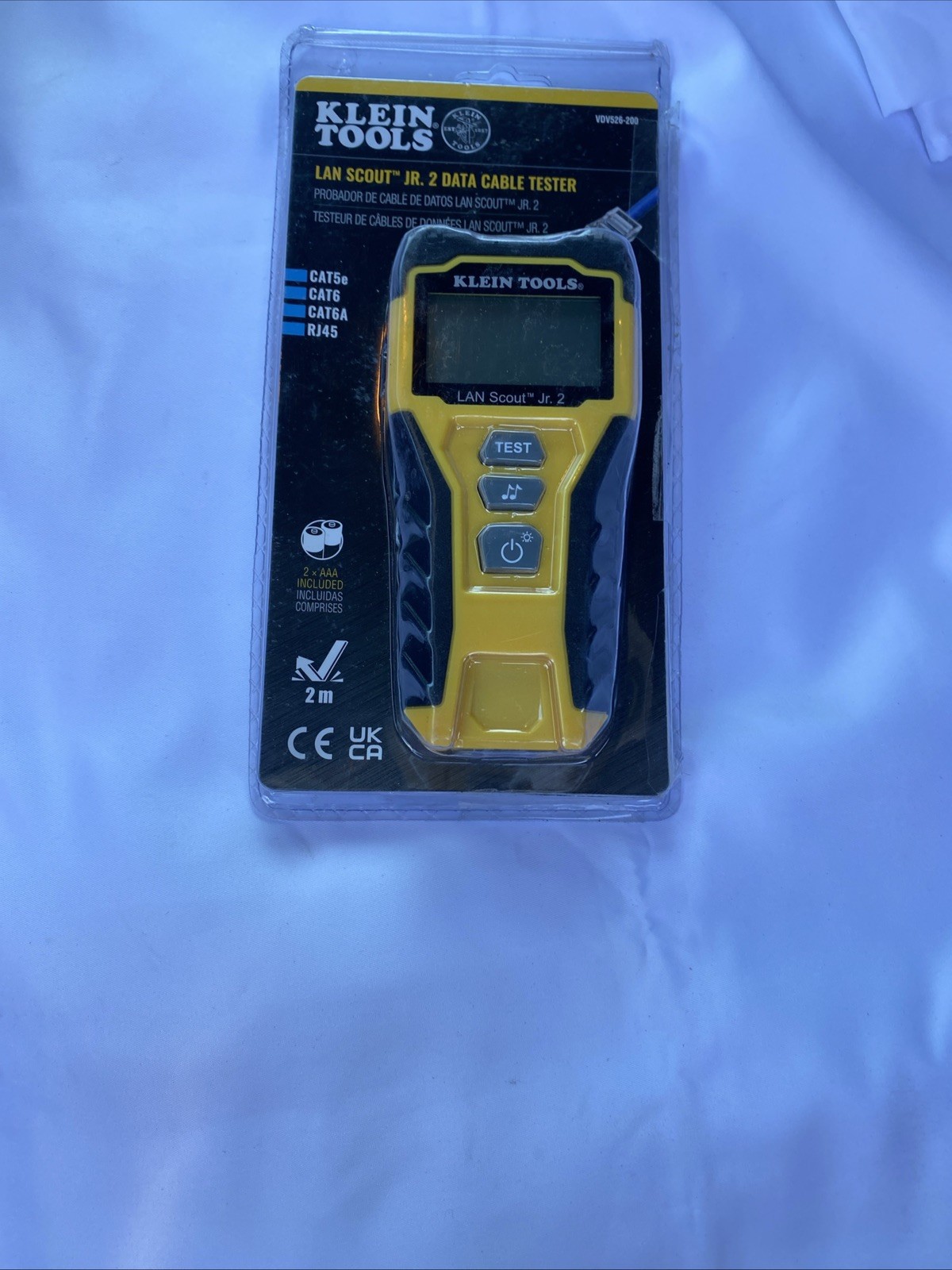 Klein Tools LAN Scout Jr Tester (OPEN BOX CONDITION)