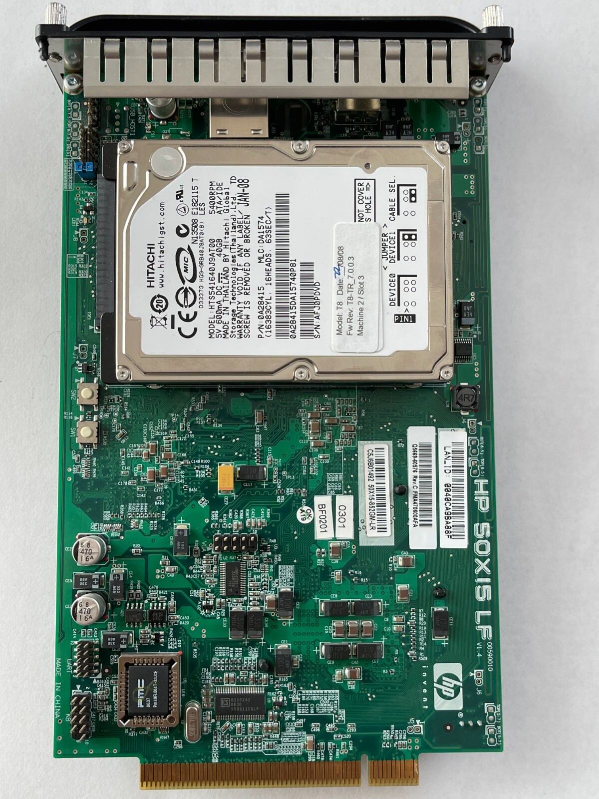 Plotter Formatter Board with HDD 40GB Q5669 Q5669-60576 fits for HP z2100