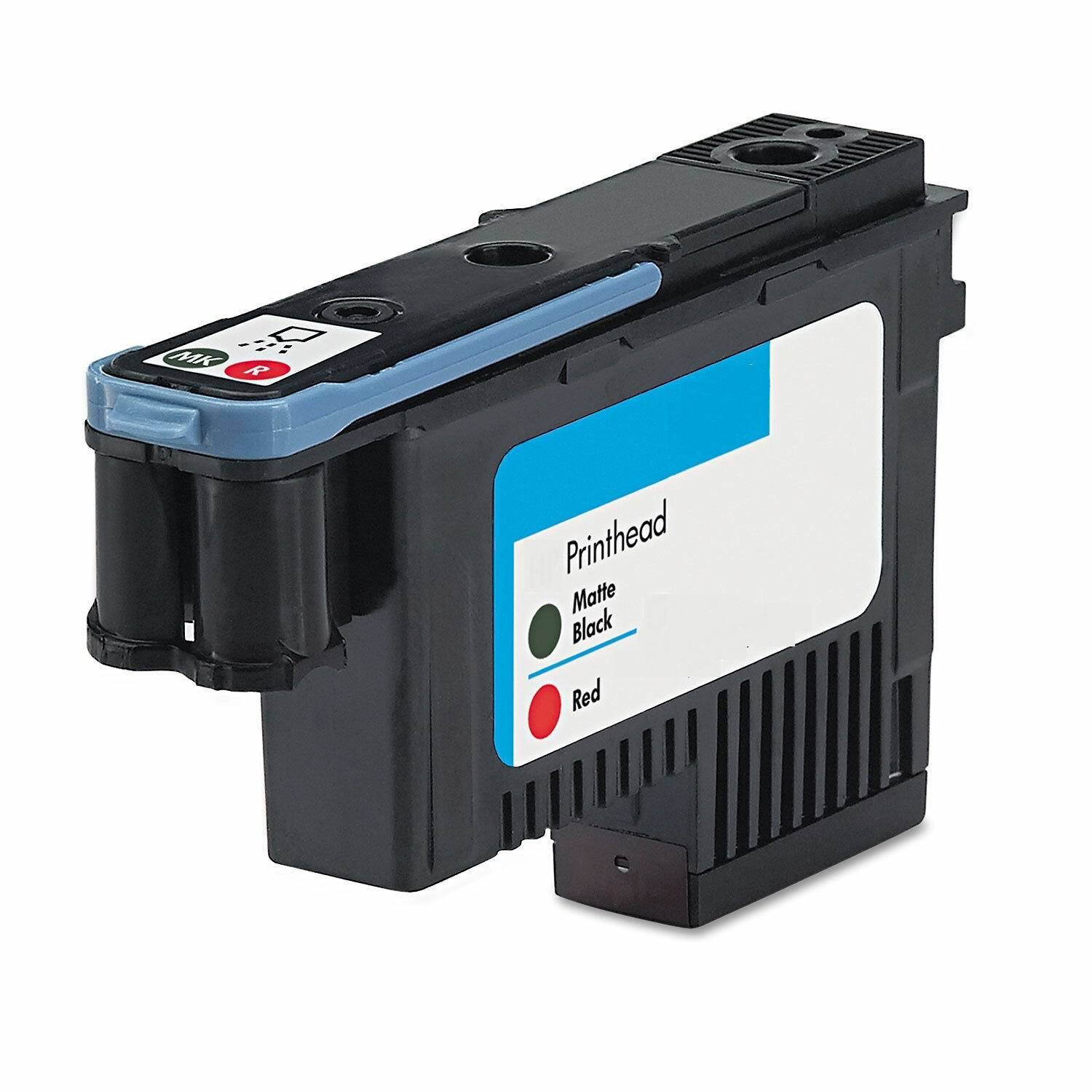 HP 70 Matte Black Red C4909A Printhead for HP Designjet Z3200