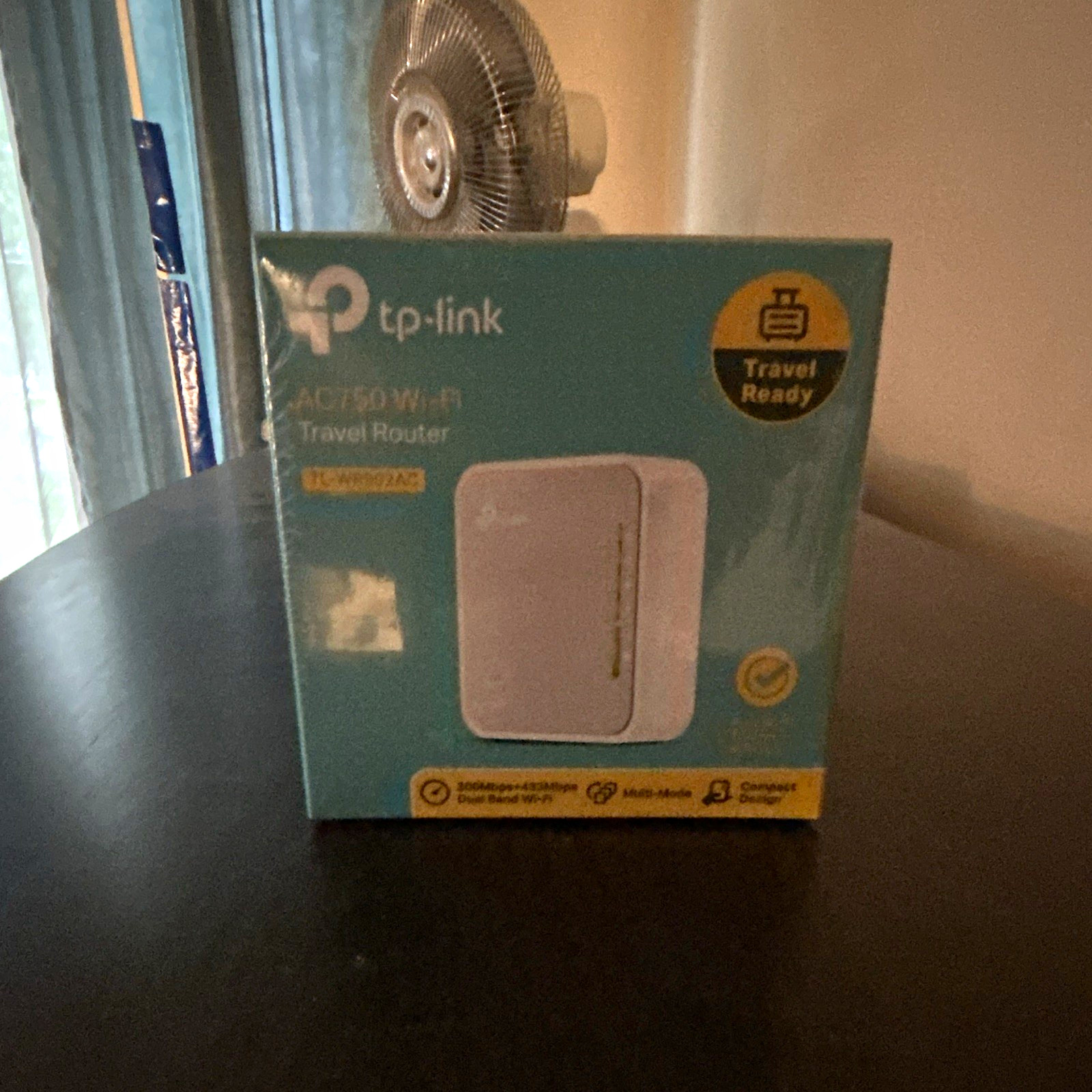 TP-LINK TL-WR902AC AC750 Dual-Band 802.11ac Wi-Fi Travel Router White