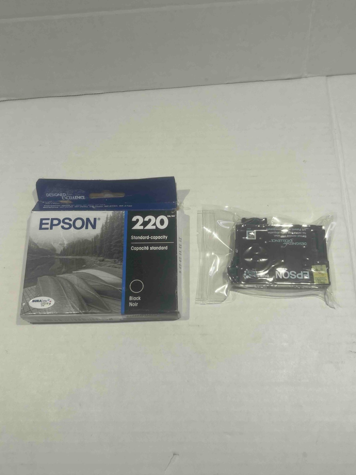 Epson 220 Black Ink Cartridge Standard Capacity Genuine T220120-S