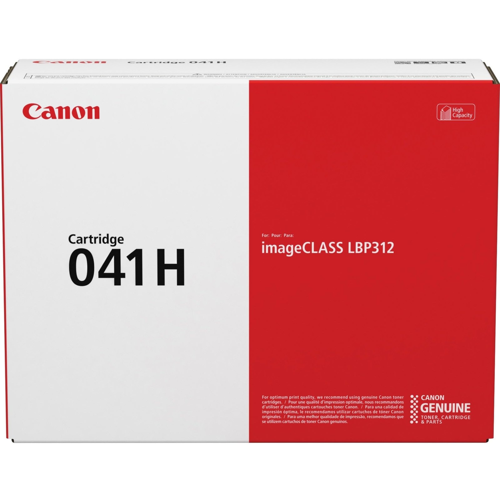 Canon 041 Original Toner Cartridge - Black (0453C001)