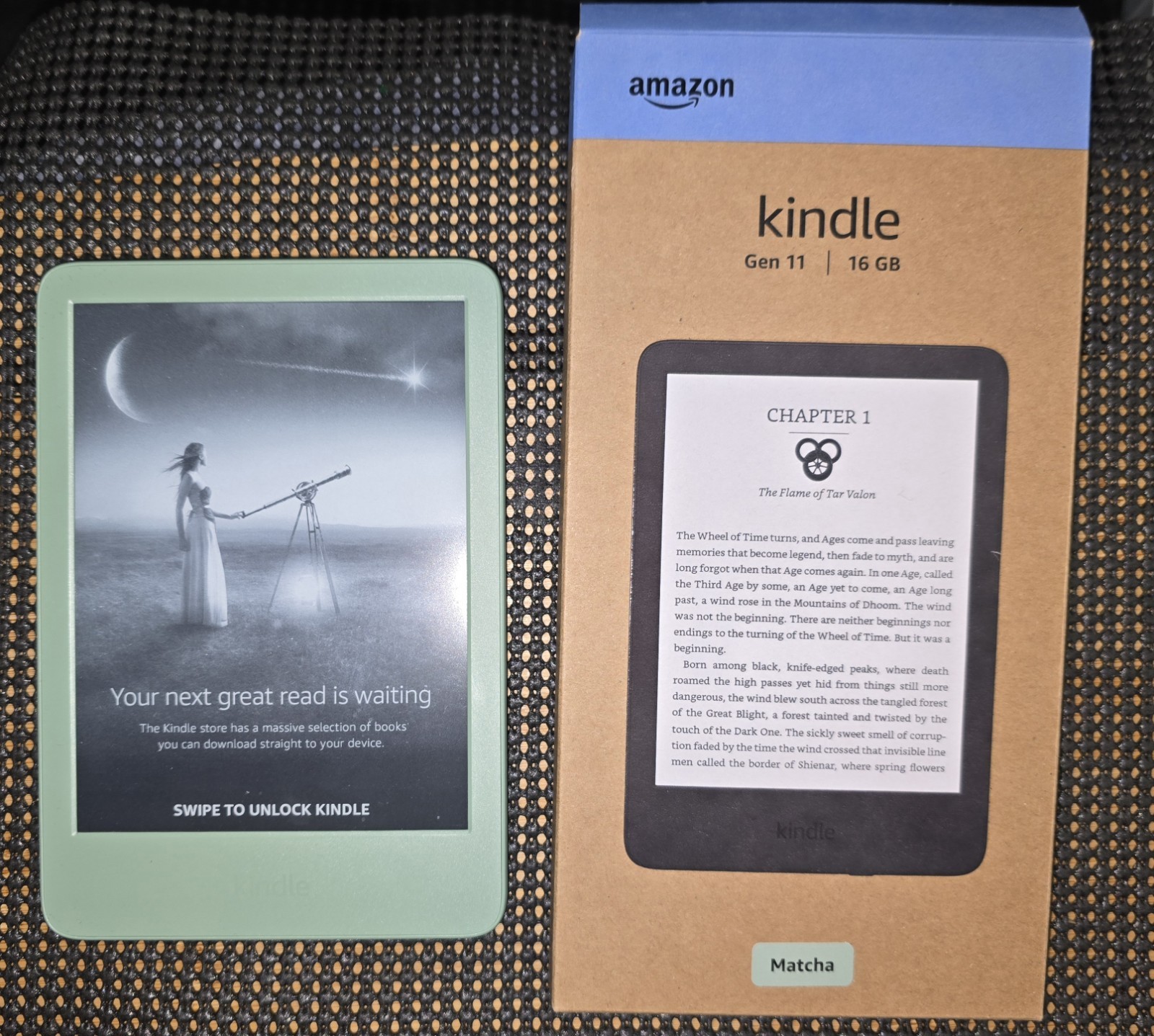 Amazon Kindle Basic 11th Gen 2024 6in E-Paper Wi-Fi 16GB Green eReader