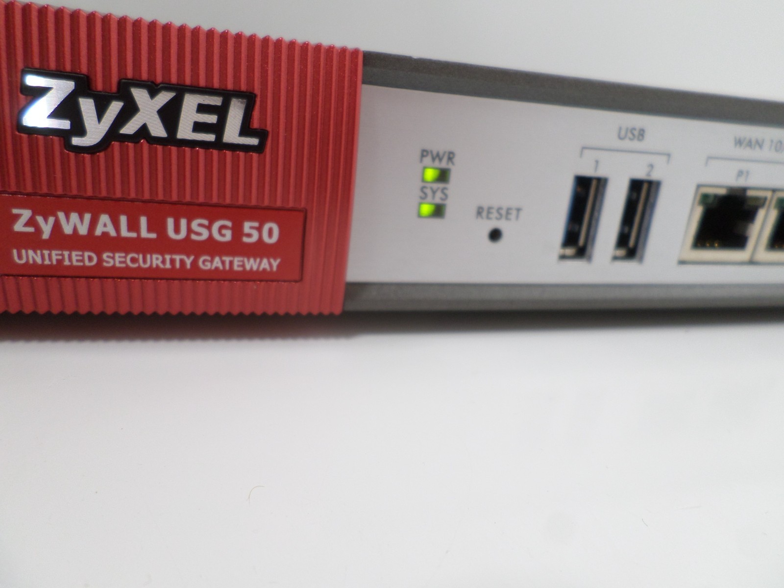 Zyxel ZyWALL USG 50 Unified Security Gateway Used w/ Power Cord | tested