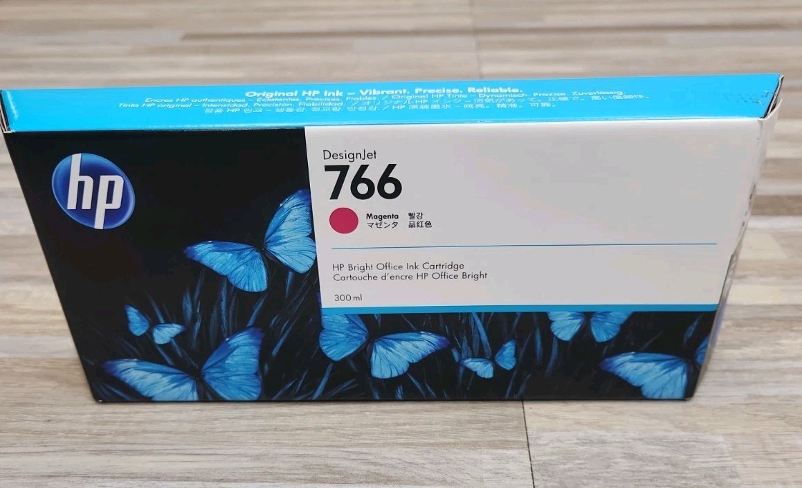 Genuine HP 764 Magenta 300ml Ink P2V90A  DesignJet XL 3600- Exp Apr. 2023