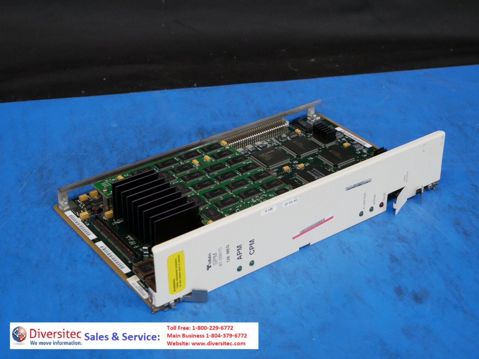 Tellabs 81.5501C-REV-H Processor Module