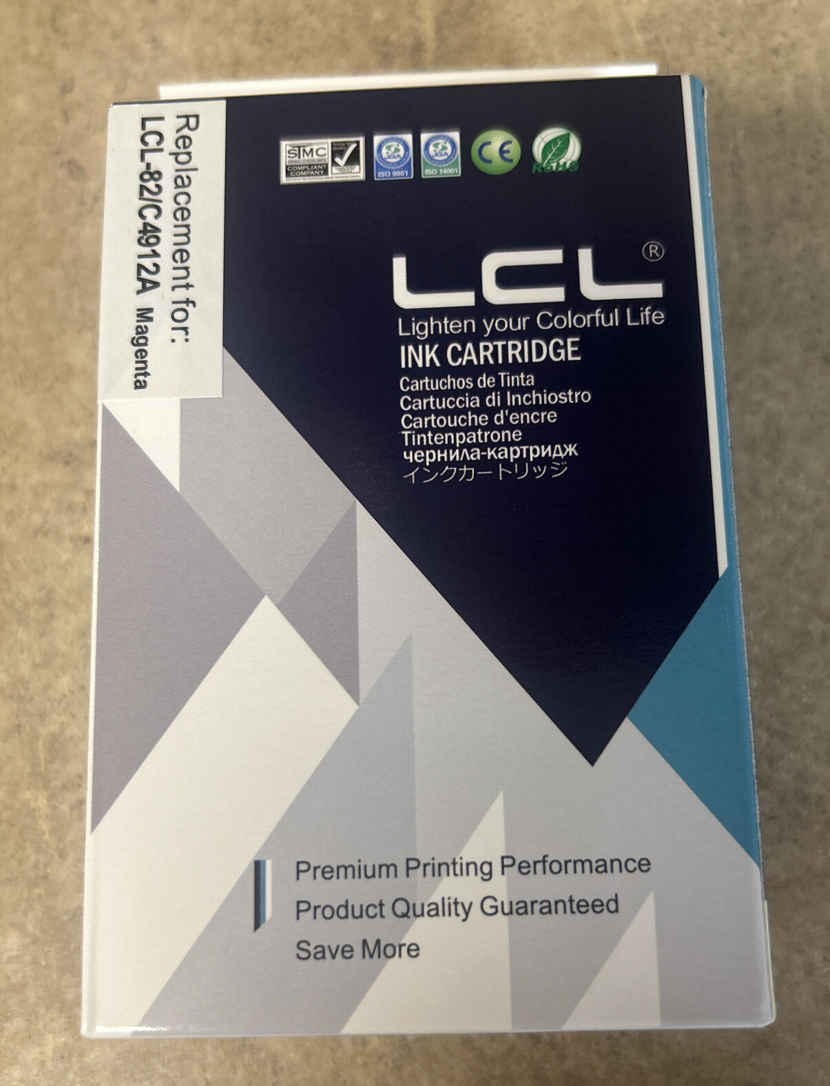 LCL Magenta Printer Ink Cartridge Replacement For LCL-82/C4912A
