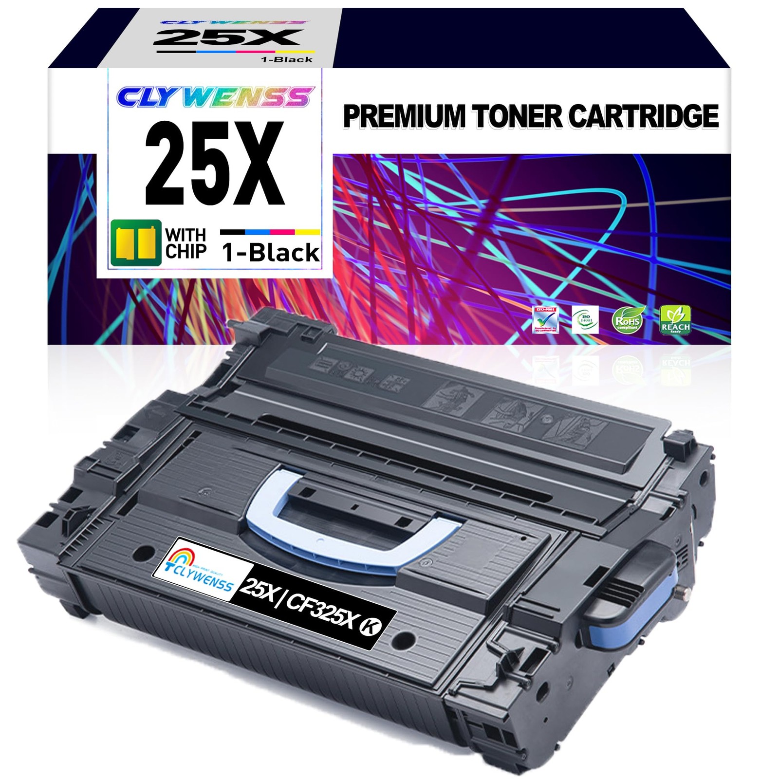 ** NEW HP Toner | 25X CF325X | Black | High Yield | Compatible | 34,500 Pages