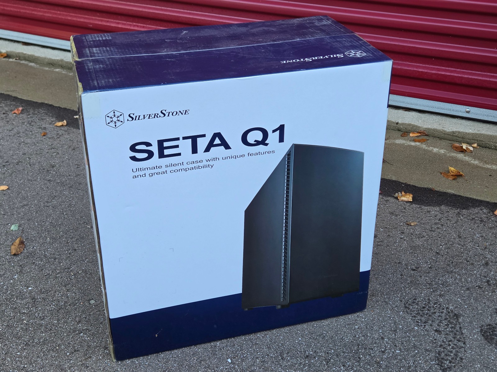 SilverStone SETA Q1 Silent Mid Tower Case with Soundproofing - Brand New, Sealed