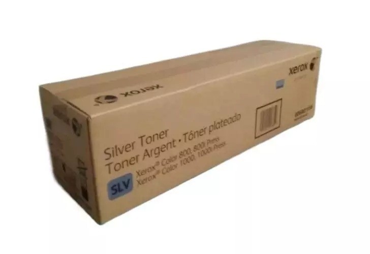 GENUINE OEM XEROX 006R01666 Silver Toner Cartridge Color Press 800 1000 NO BOX