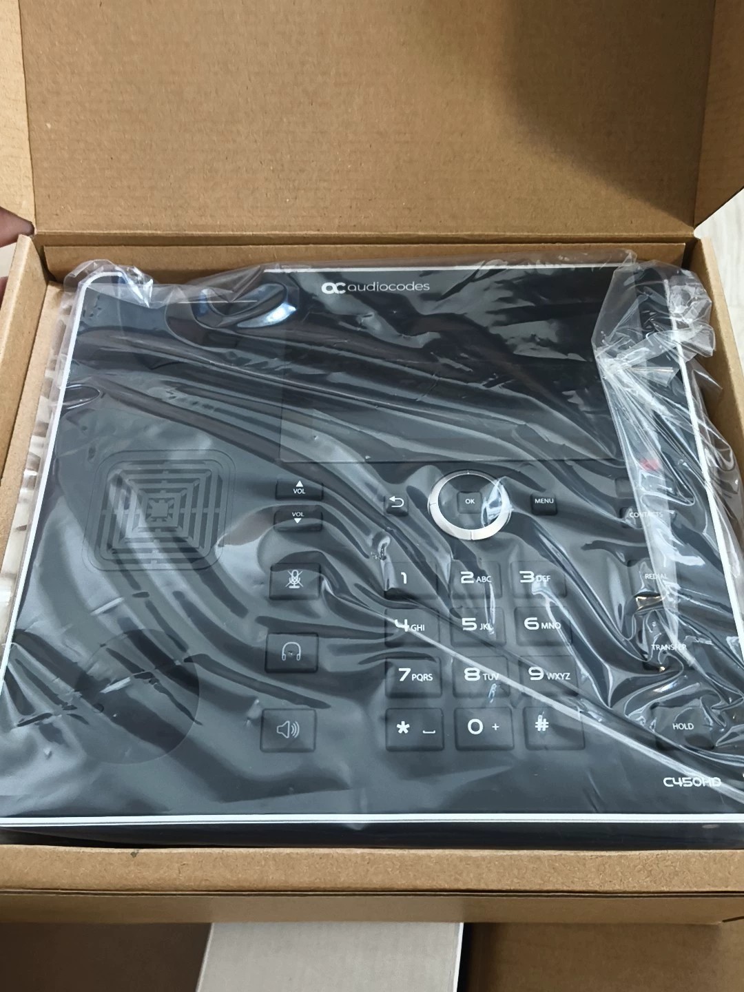 AudioCodes C450HD Microsoft Teams Touchscreen IP Phone GGWV00729 Brand New Box