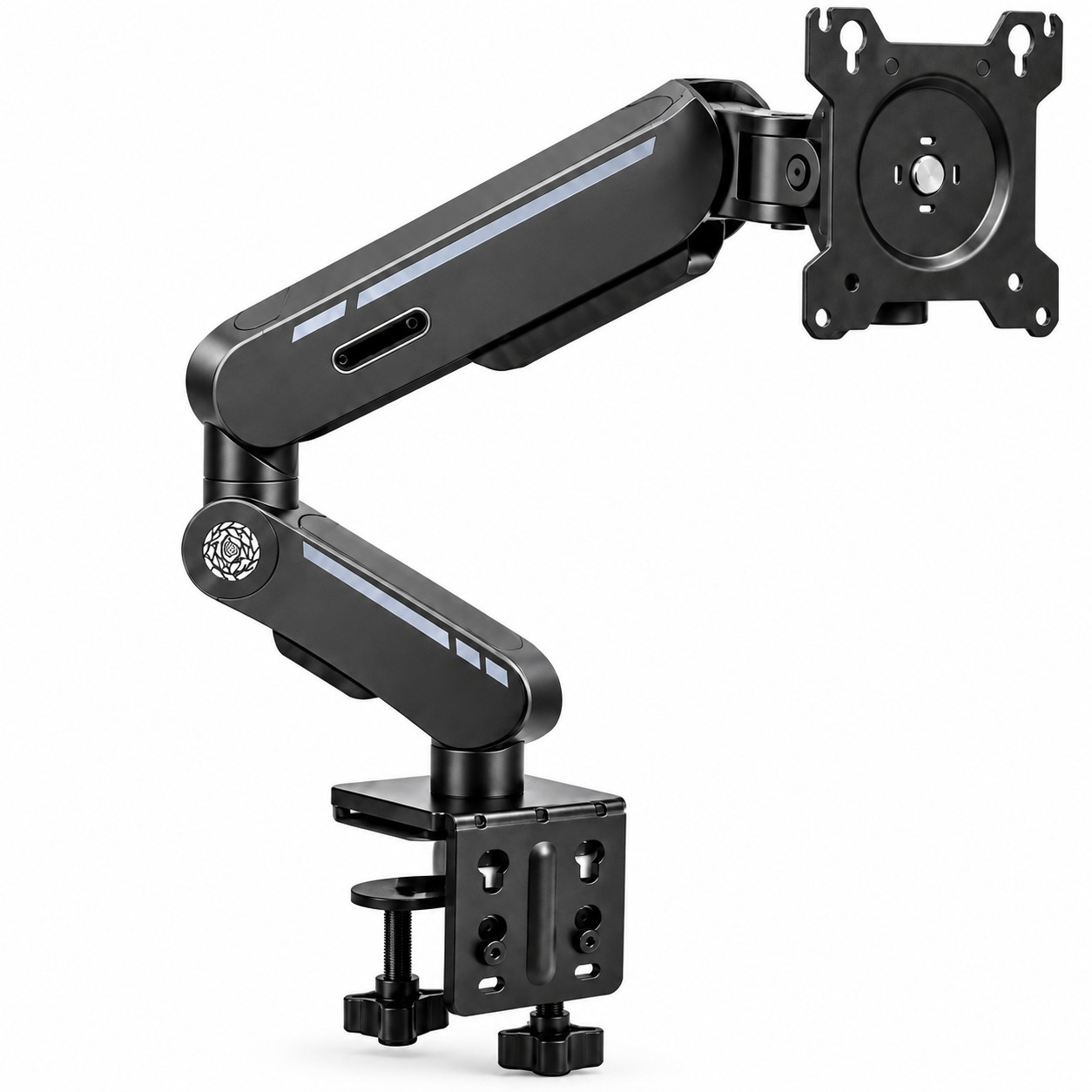 Ultrawide Monitor Arm Desk Mount 27-49" Heavy Duty Gas Spring VESA 26.5lb