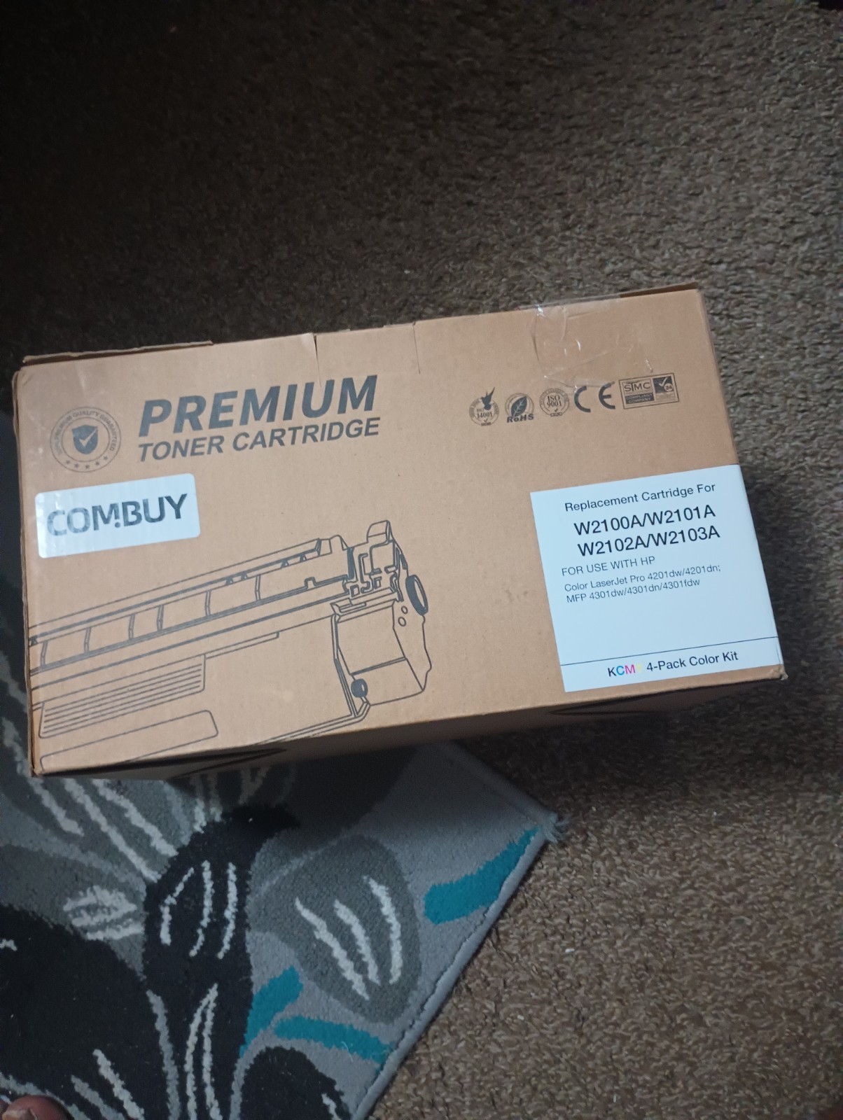COMBUY Premium Toner Cartridge W2100A/W2101A/W2102A/W2103A For HP Laser