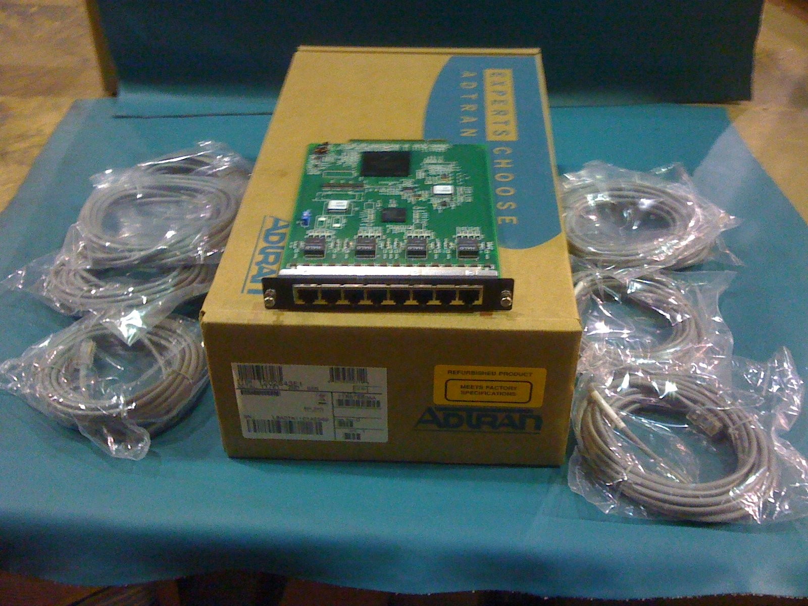 ADTRAN Octal T1/E1 Wide Module - Expansion Module (1202843L1)