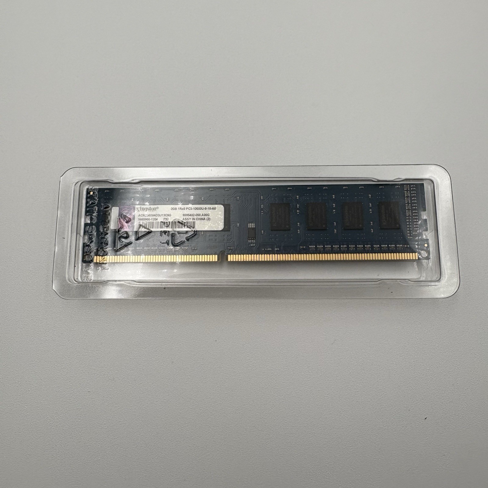 Kingston 2GB 1Rx8 PC3-10600U DDR3-1333MHz Desktop RAM ACR256X64D3U13C9G