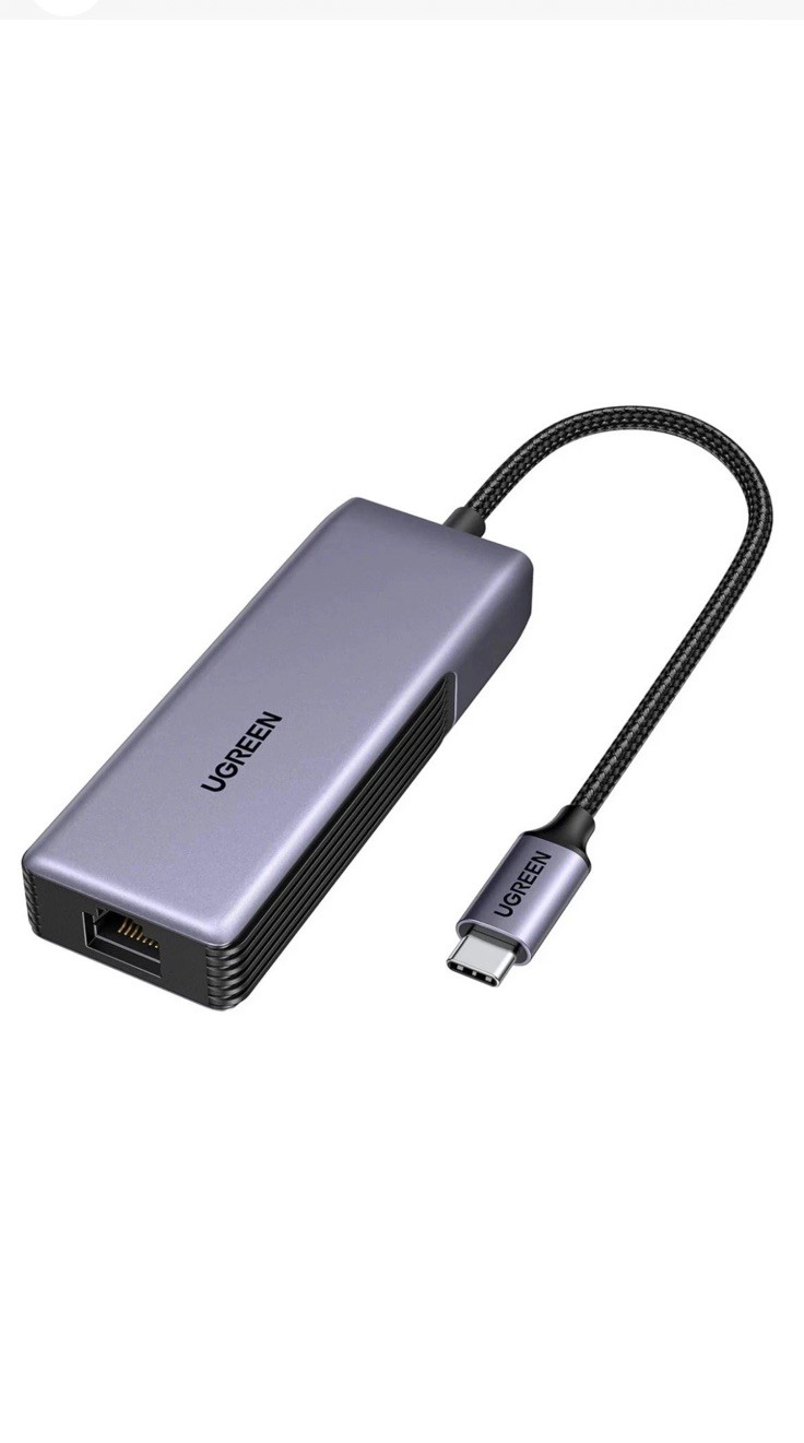UGREEN USB C to Ethernet Adapter 5Gb, Ethernet Adapter for Laptop, Aluminum w...