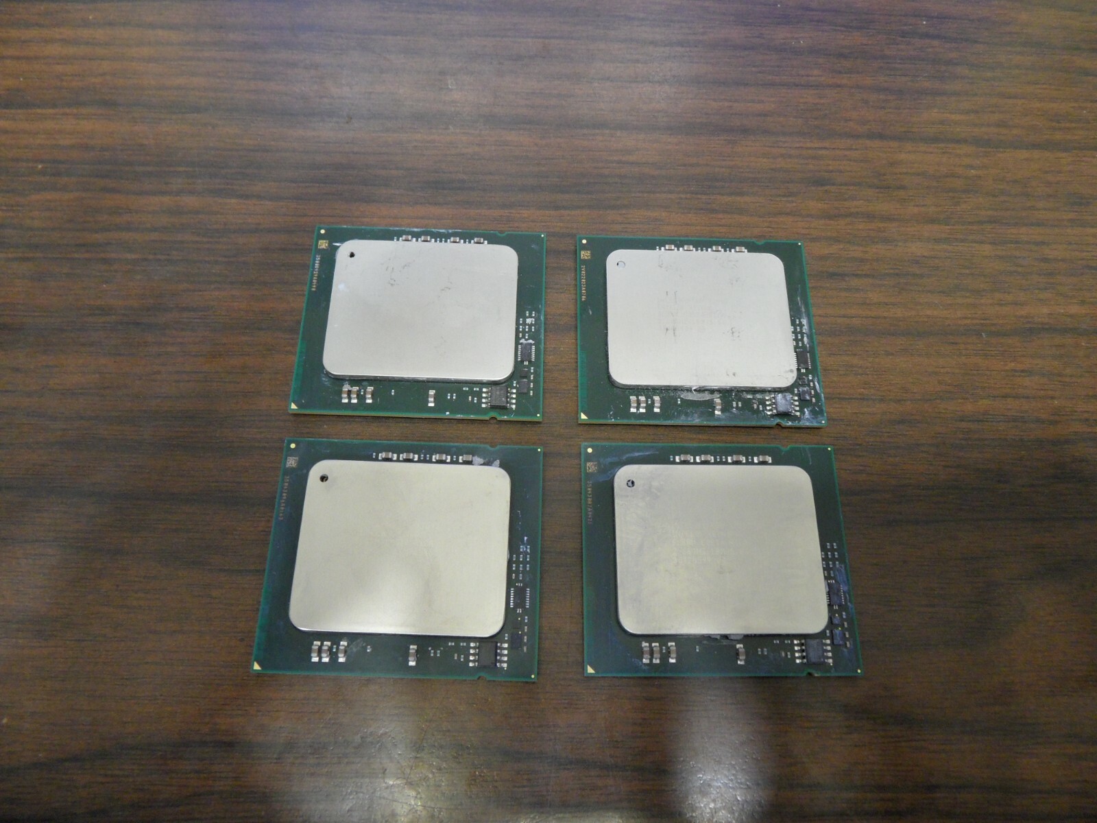 Lot of 4 Intel SLBRM Xeon X7542 2.66GHz Socket LGA1567 Hex-Core 18MB Cache CPU