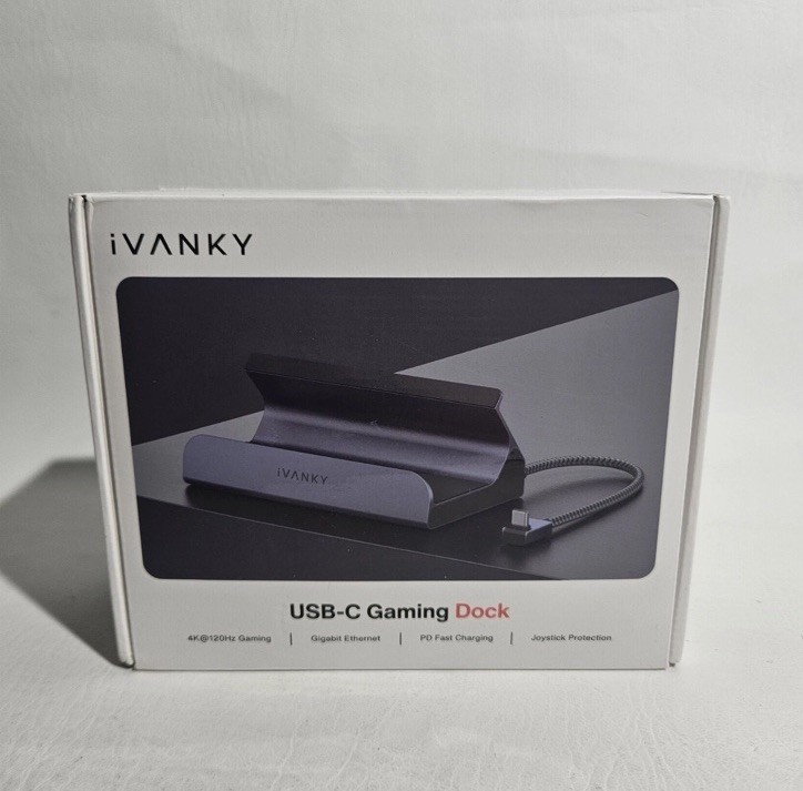 iVANKY USB C Docking 6-in-1 Hub Docking Station for Gaming with HDMI 2.0