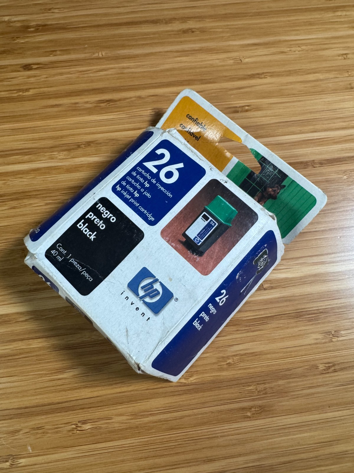 Genuine HP 26 Black Ink Cartridge 51626A Sealed OEM