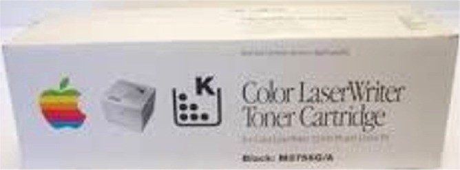 Genuine Apple M3756G/A Black Toner for use  Apple LaserWriter 12/600, 12/660 PS