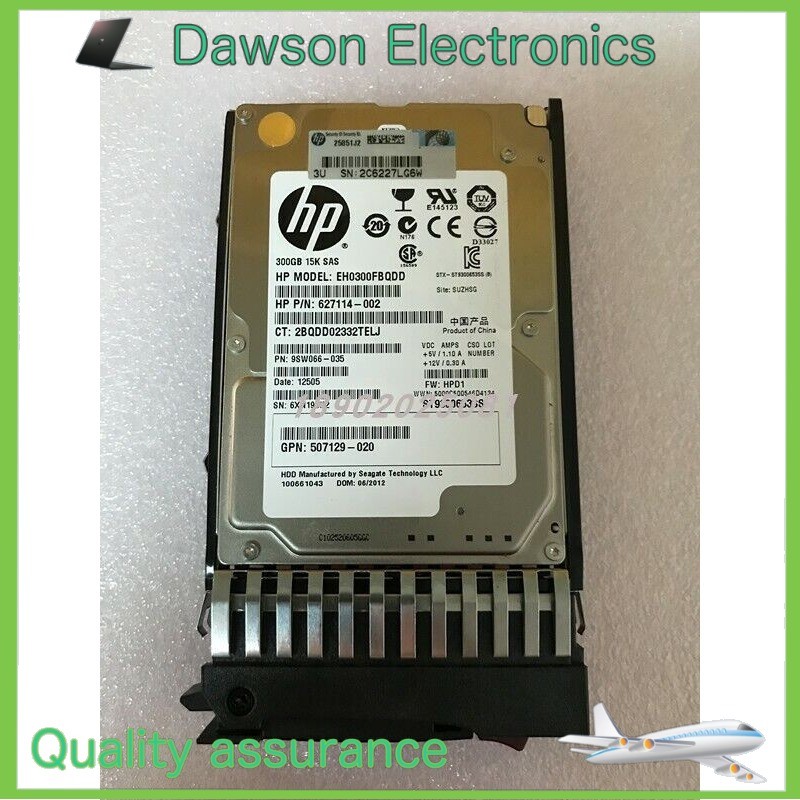 New NEW QR477A 665750-001 669010-001 HP 300GB 6G SAS 15K 2.5IN HDD Hard Drive