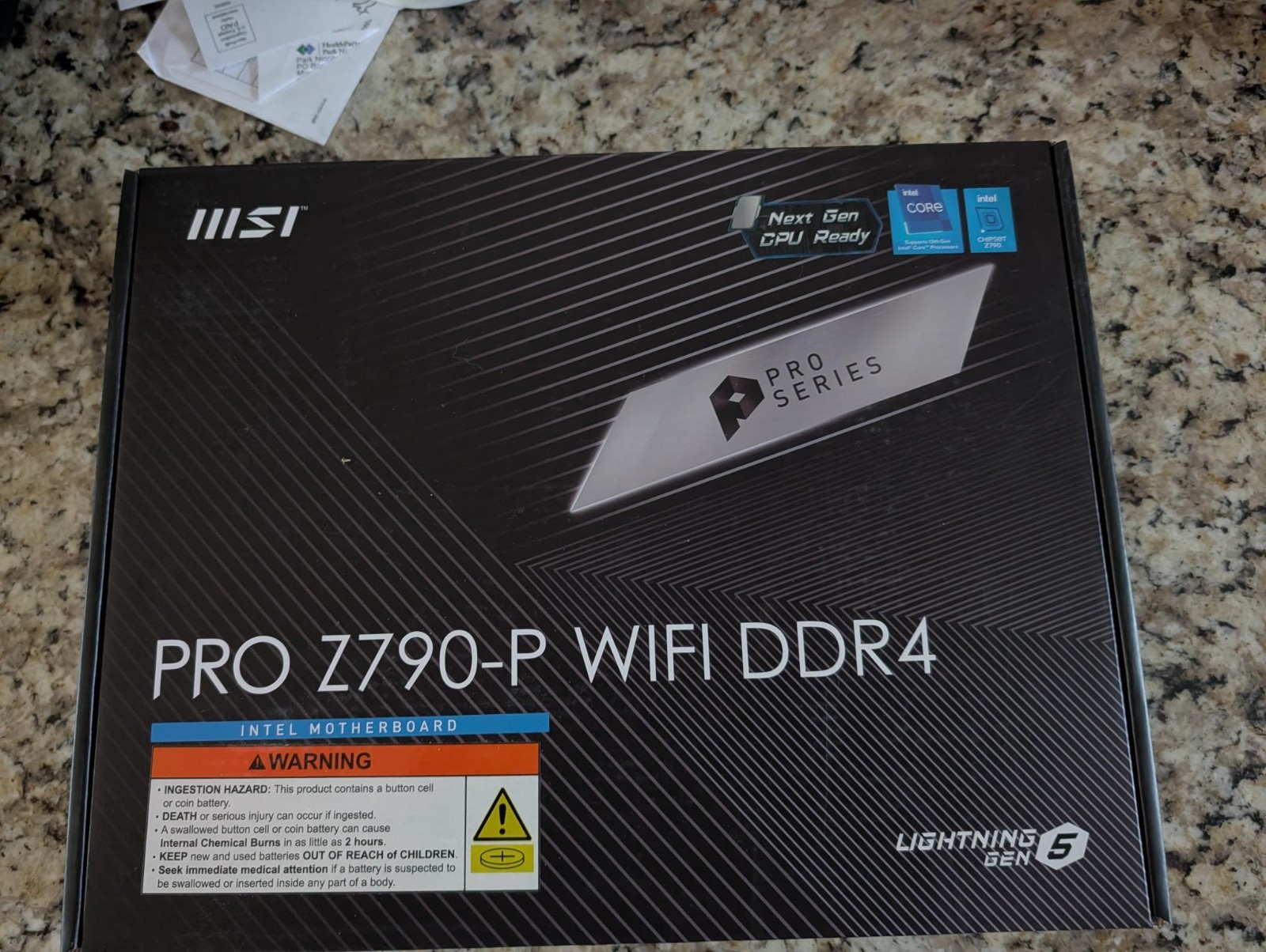 msi pro z790-p wifi ddr4 motherboard