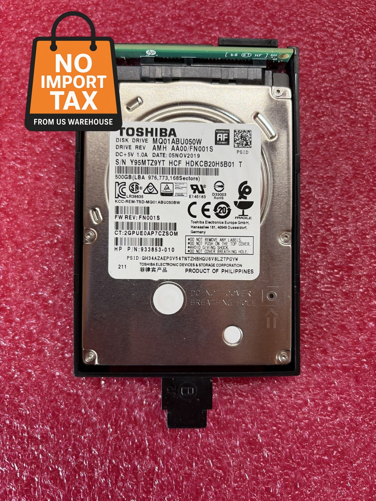B5L29-67903 HƤ SECURE HARD DISK DRIVE For HƤ LaserJet Enterprise Printer OEM
