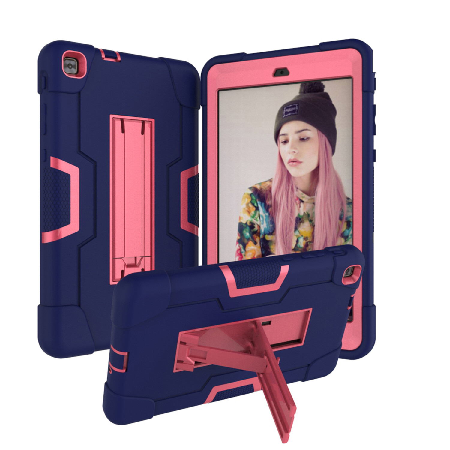 Shockproof Hard Rubber Case for LG F2 8.0 LK460 LG GPad X ll 8