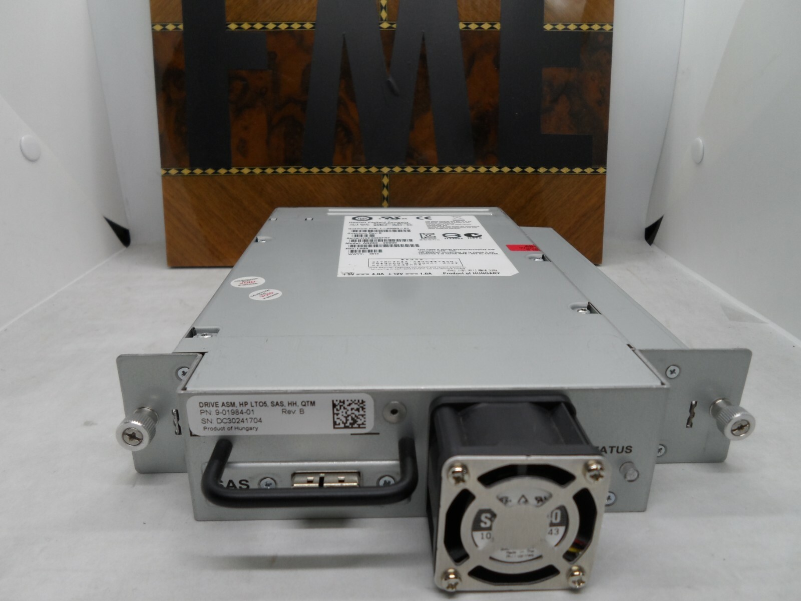 Quantum HP LTO5 HH SAS W/tray Scalar i40/i80 AQ283C#900 9-01984-01 1-03563-01
