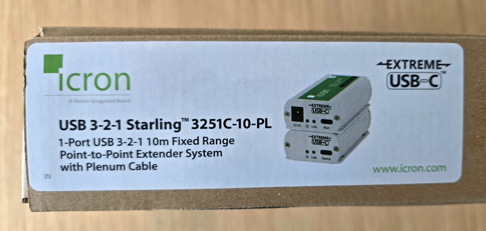 ICRON Starling 3251C-10 USB 3-2-1 Extender System 10m/ 33 feet Fixed Range
