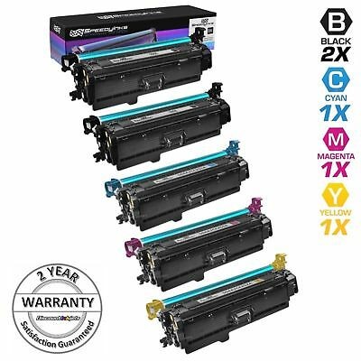5pk Toner Set for HP 504A CM3530 CP3525 Color Cartridge CE250 CE251 CE252 CE253