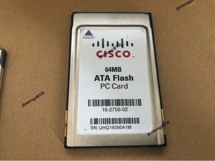 CISCO SYSTEMS 64MB ATA FLASH PC CARD  16-2756-02