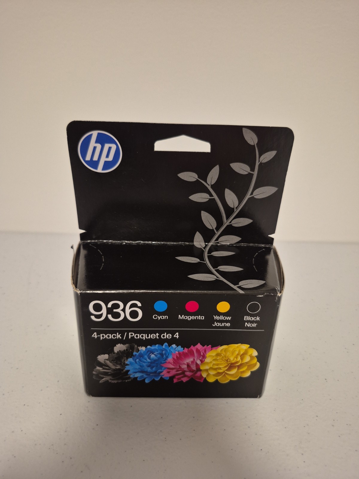 HP 936 4 PACK (BLACK & TRI-COLOR) GENUINE INK CARTRIDGES EXP 2027 BRAND NEW