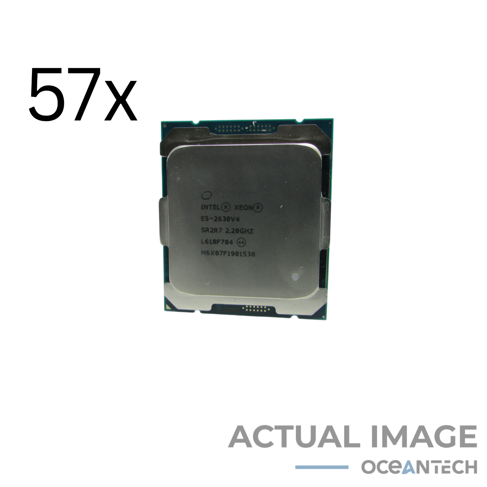 Lot of 57 Intel Xeon E5-2630 V4 SR2R7 2.20GHz 25M 10-Core LGA 2011-3 Server CPU