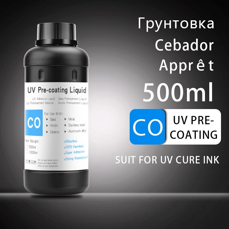 500ML LED UV Ink For Epson L800 L805 L1800 R290 R330 1390 1400 1410 1500W DX5/7 