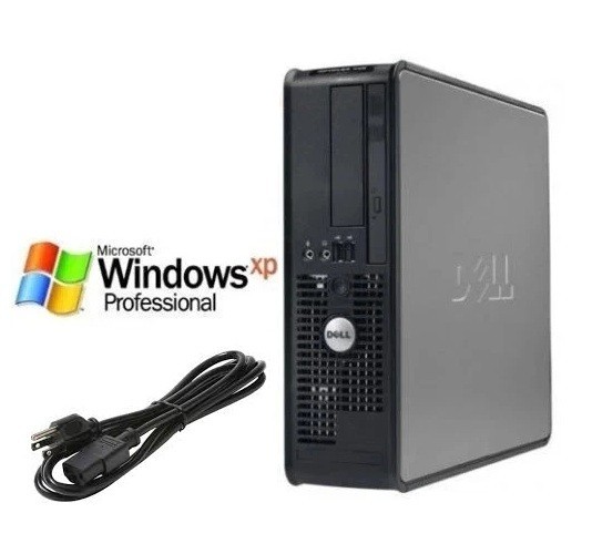 Dell Windows XP Professional 32-bit Desktop Computer Serial & Parallel CNC Ports