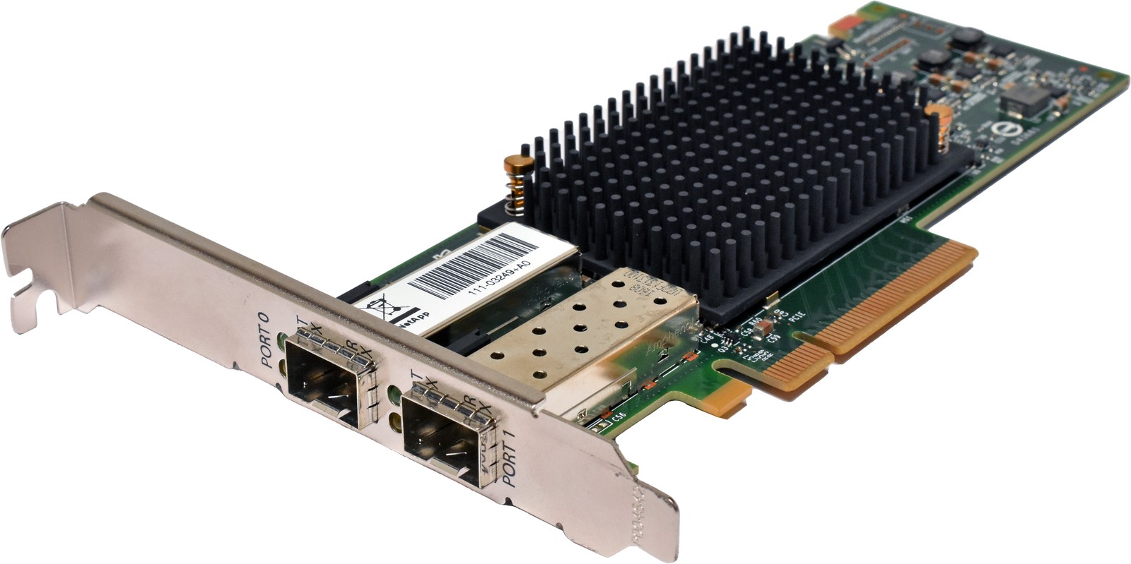 NetApp Emulex X1134A 111-03249+A0 P011324-21G Dual Port 32G SFP+ PCIe3.0 x8 HBA
