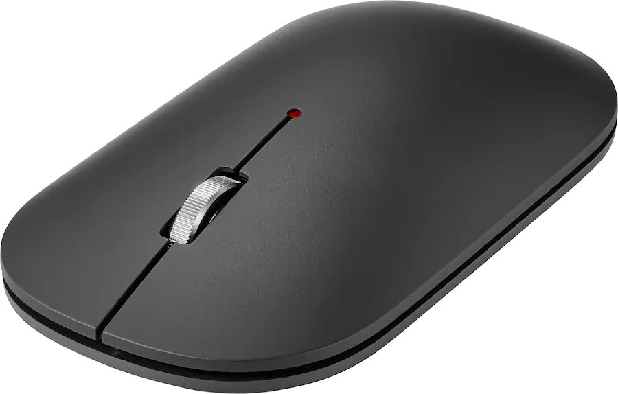 Insignia - Wireless Optical 3-Button Mouse - Wireless - Black  (NS-PM2SK3B23)