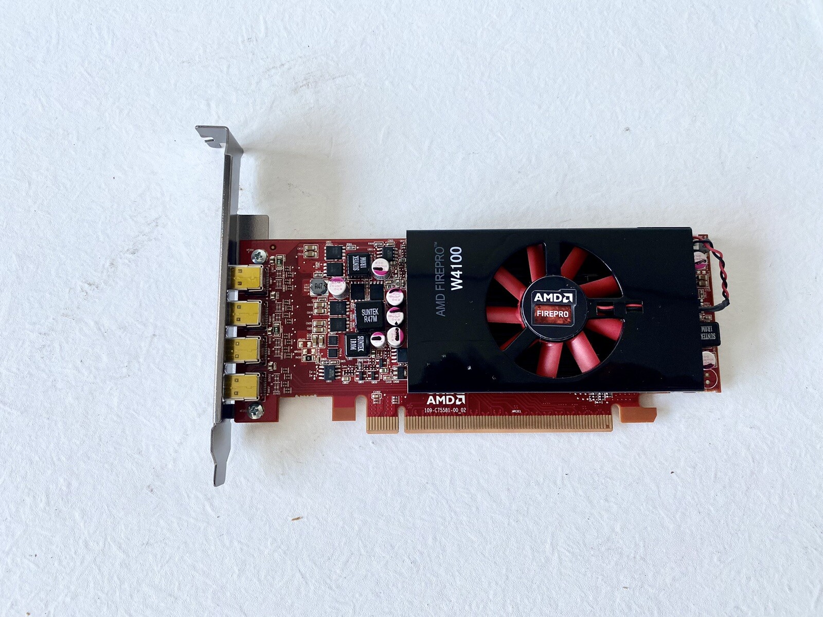 LOT OF 5 Dell 25D14 AMD FirePro W4100 2GB GDDR5 Graphics Card