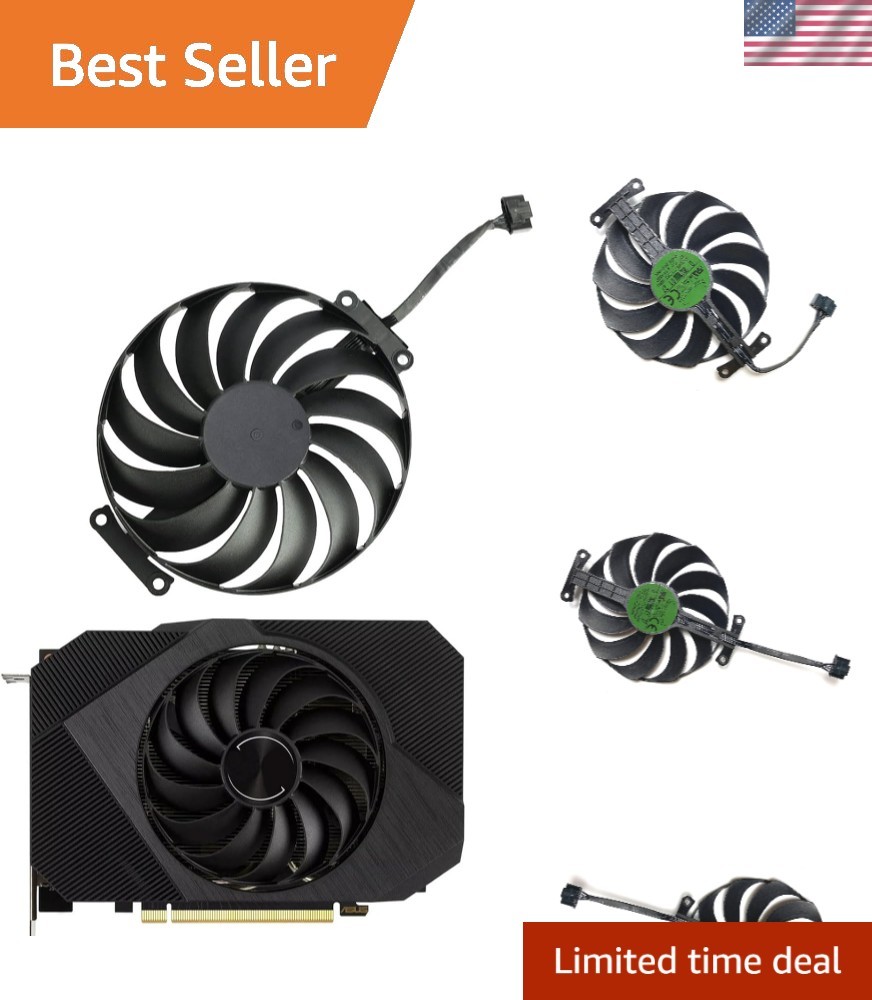 Efficient 95MM Cooling Fan for ASUS RTX 3050/3060 - Reliable & Quiet Operation