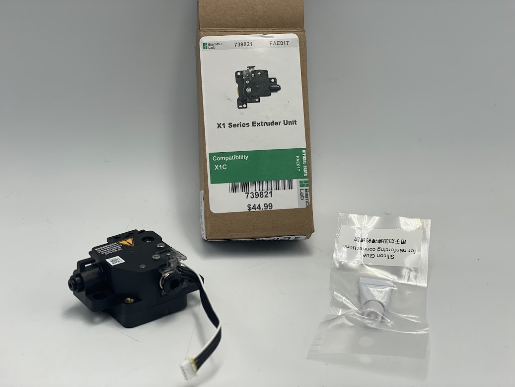 Bambu Lab Hardened Steel Extruder Unit - X1 Series