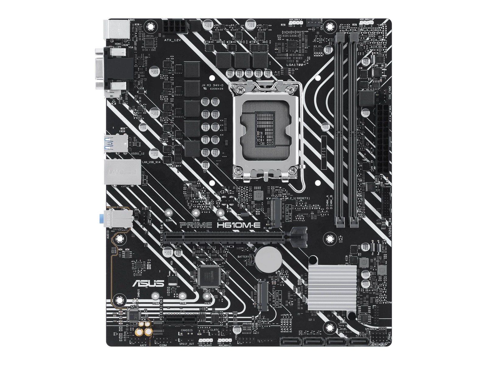 ASUS PRIME H610M-E-CSM Motherboard micro ATX LGA1700 Socket H610 90MB1G10-M0EAYC