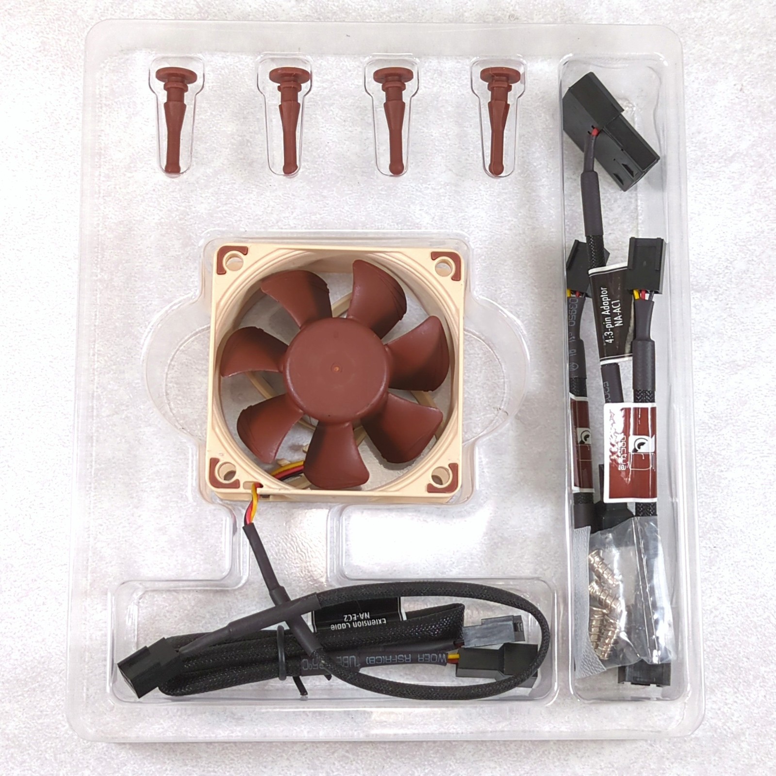 Noctua NF-A6x25 5V Fan, 3-Pin, 60x60x25mm, Premium Quiet, Complete