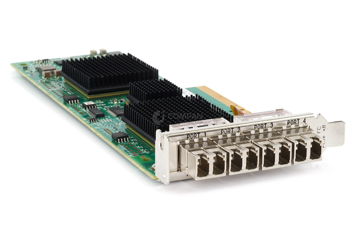 00WT107 LP IBM QLE2564L QUAD PORT 8GB FC ADAPTER FOR E880 POWER8 LOW PROFILE